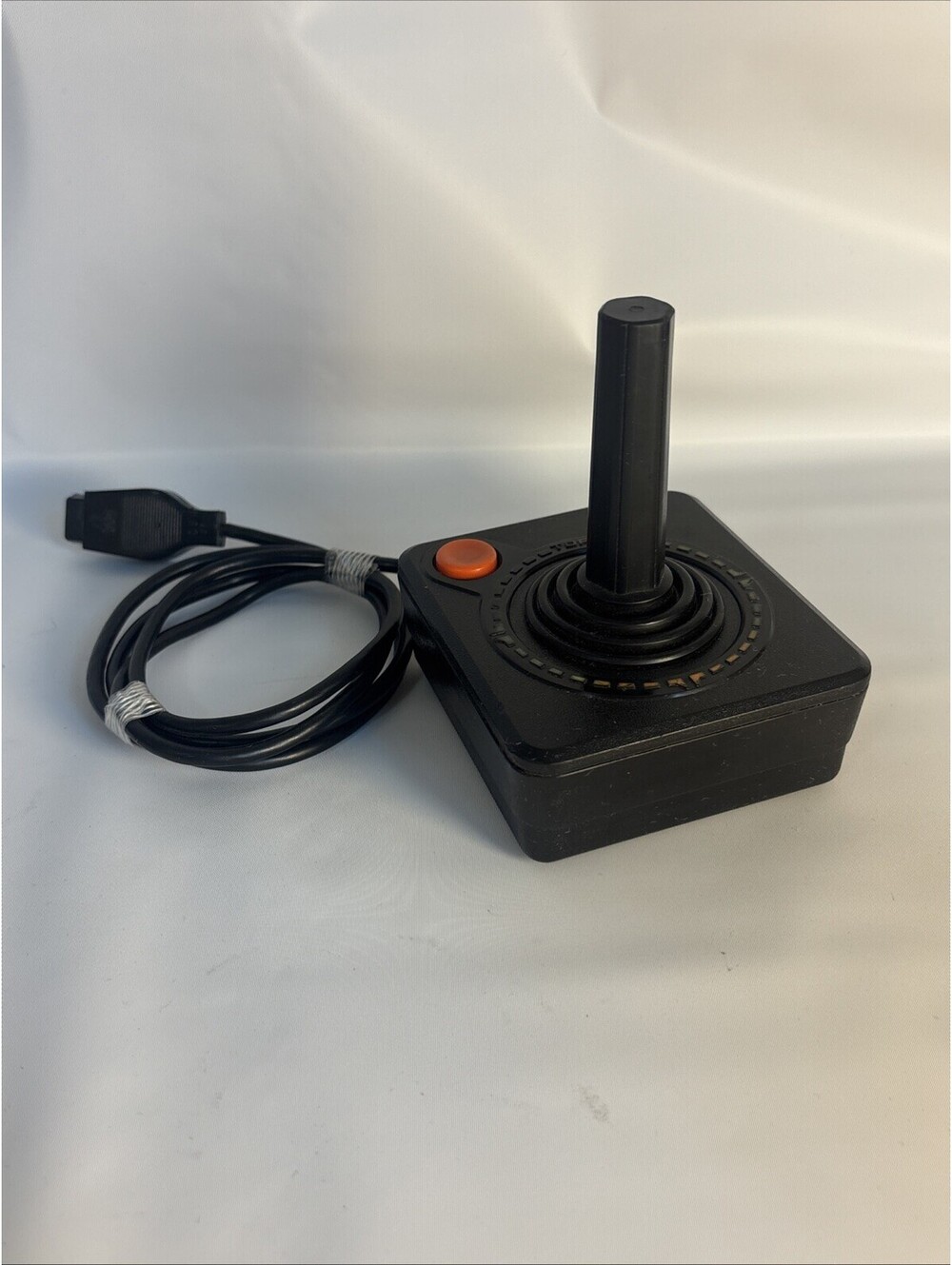 Atari 2600 Orange Trim Original OEM Joystick Works GREAT